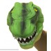Soft Rubber Realistic 6 Inch Tyrannosaurus Rex Hand Puppet Green B01L2KNS82